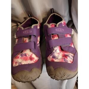 Keen Purple Tie Dye Shoes Waterproof Kids Sz 5 Pool Beach Splash pad